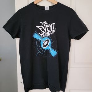 Black "The Event Horizon" T-Shirt